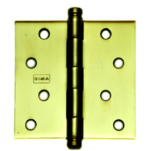 Bisagra de bronce brillante capuchina